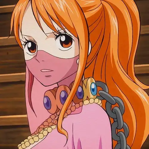  动漫头像海贼王之娜美系列