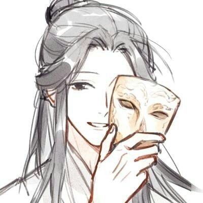 情侣头像二次元古风衔恨