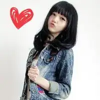 情侣头像潮一点女生