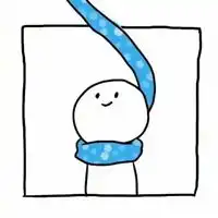 简笔小人情侣头像一对大