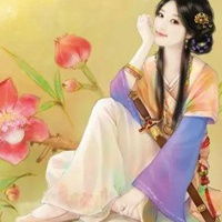  古装手绘美女凄美头像手绘凄美伤感古装美女头像