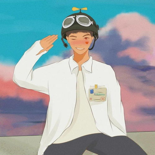 二次元情侣头像一男一女