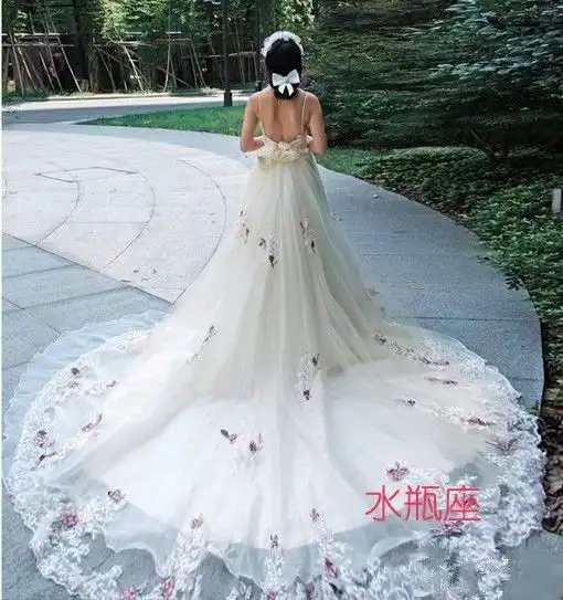  十二星座水瓶座专属婚纱