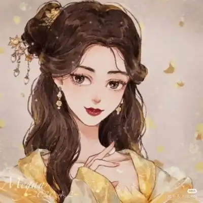 古风情侣黑头像新城公主