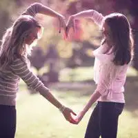  情侣头像心形手势微信头像图片大全