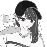好看情侣头像可爱呆萌女