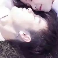 黑白情侣头像一男一女一