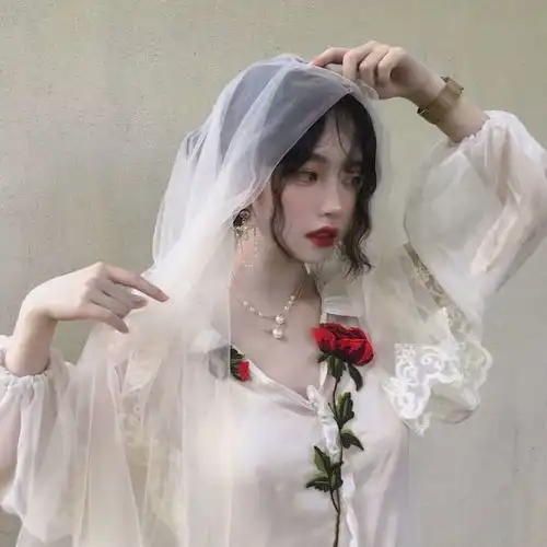  婚纱头像婚纱对于你来说意味着什么呢