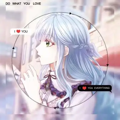 一左一右比较独特的创意最美情侣头像动漫图片  一左一右比较独特的创意最美情侣头像动漫图片