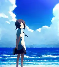 有没有蓝天白云草地的背景,然后有一个动漫女孩趴在上面的壁纸 有没有蓝天白云草地的背景,然后有一个动漫女孩趴在上面的壁纸