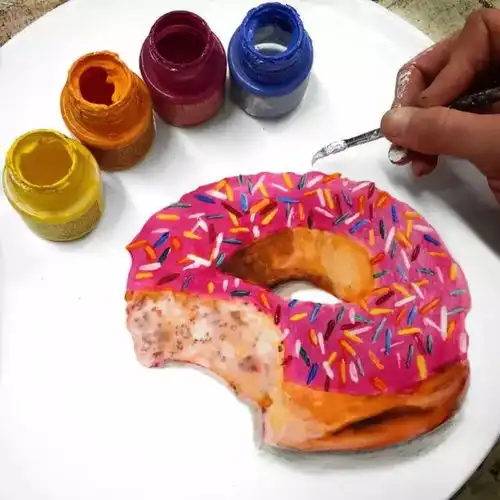  视觉体验插画我只对你的味蕾感兴趣1