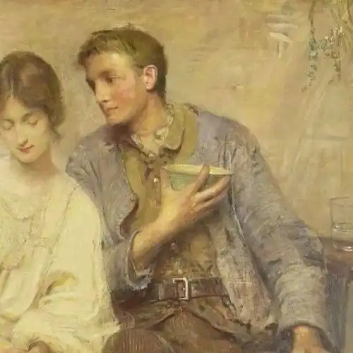  140张高级艺术情侣头像,告别low图