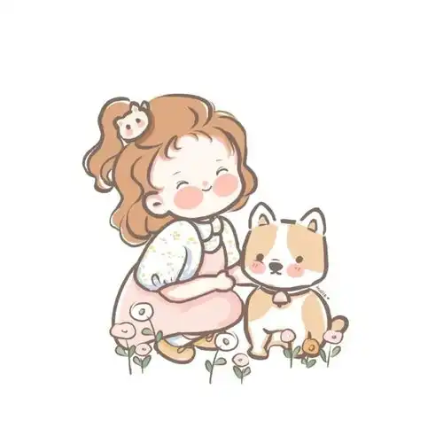  情头超可爱萌娃情侣头像