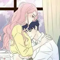  男女情侣亲吻头像一对