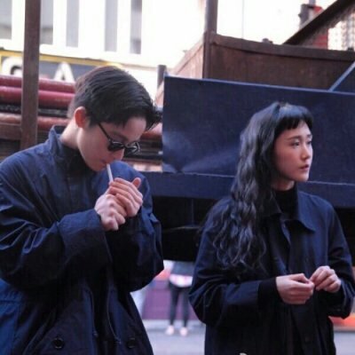  双人情侣头像两张一起你走的路