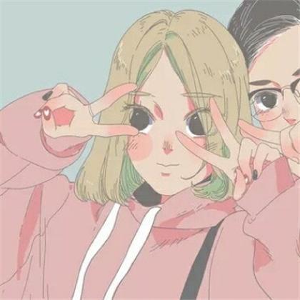  卡通情侣头像一男一女可爱,爱情怎么能容许别人介入