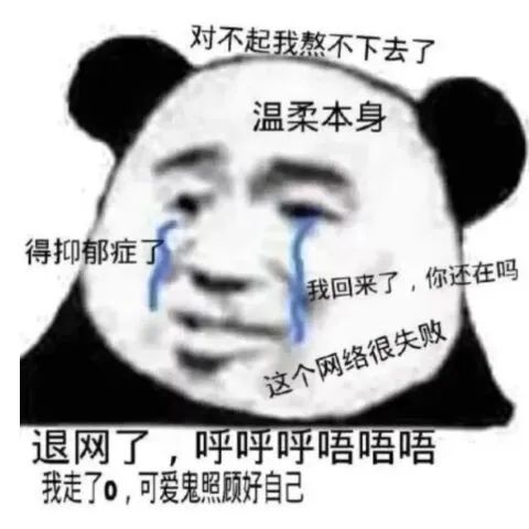  这么快又新年了熊猫头表情包