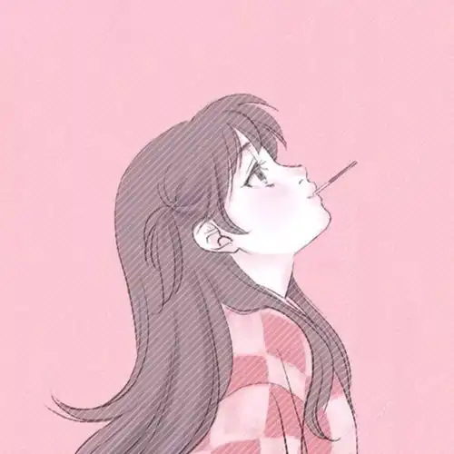  周末福利日系情侣头像
