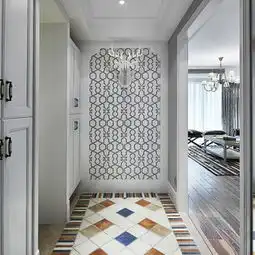  美式风格玄关装修效果图大全2016图片搜狐家