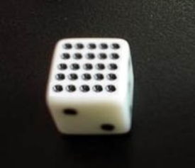  求一个这样的色子图片,点越多越好,至少9个以上