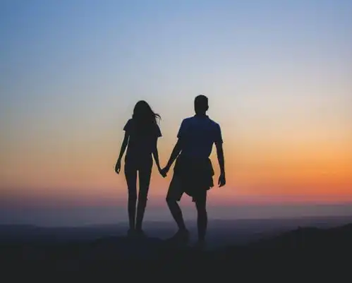 欧美情侣头像一人一图看不出来二十出头