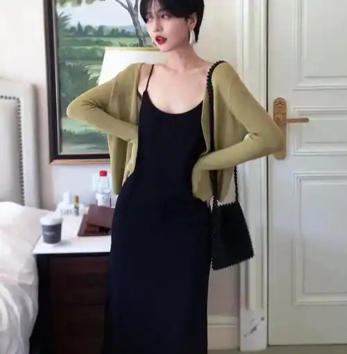 戈蔓婷穿搭技巧吊带裙怎么搭配小上衣 戈蔓婷穿搭技巧吊带裙怎么搭配小上衣