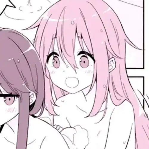  闺蜜头像1006日漫粉色黑白闺蜜头像