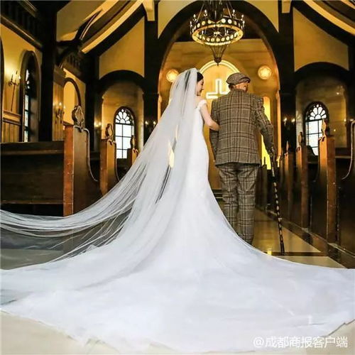  看哭了成都女孩和病重爷爷拍婚纱照只想让他看到最美的我