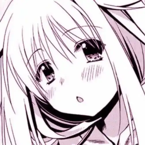  第542期日漫女头0119黑白粉色日漫风女生头像