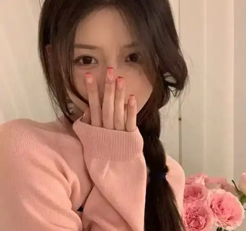  ins粉色系女头