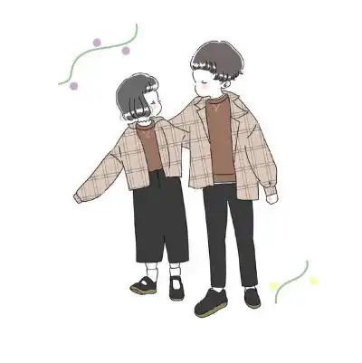  奥特曼与小怪兽情侣头像可爱情侣头像