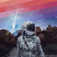  太空服头像ins风ins风宇航员头像