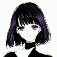 情侣黑白漫画头像冷酷女生