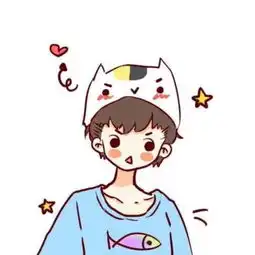  简单可爱的qq动漫情侣头像你