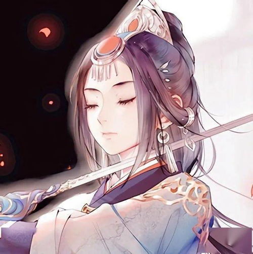 情侣头像.古风女头