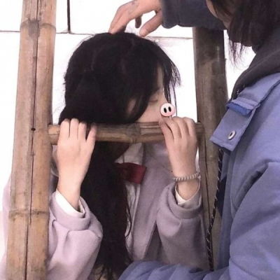  2024潮流男女情侣头像真人图片