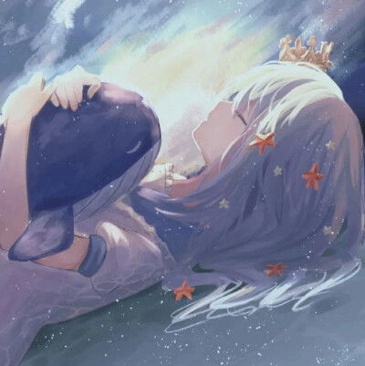 情侣头像.古风蓝色系