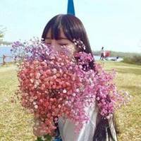 捧花美女头像高清微信头像图片大全