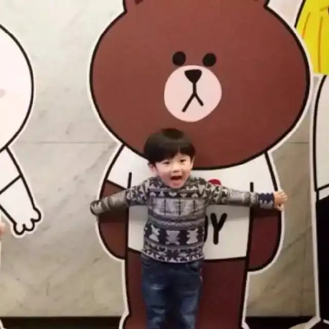 qq萌娃头像情侣头像喜鹊