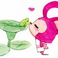  阿狸情侣头像一左一右