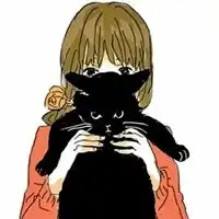 女生头像猫咪卡通少女与猫咪的女生头像 女生头像猫咪卡通少女与猫咪的女生头像