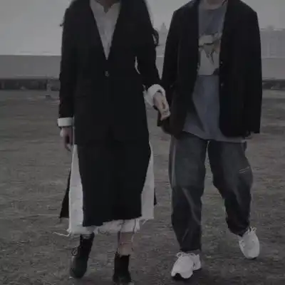情侣头像jk男豹纹