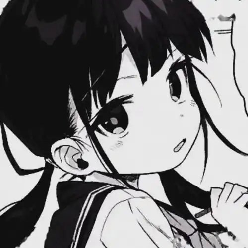 11.01一波丧丧的黑白动漫头像  11.01一波丧丧的黑白动漫头像