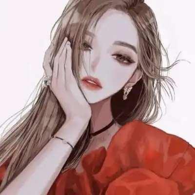头像单人女可爱卡通