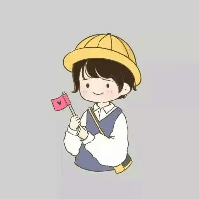  呆橘简笔情侣头像