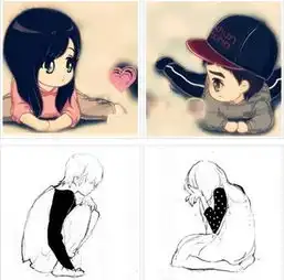 可爱的卡通情侣头像 可爱的卡通情侣头像