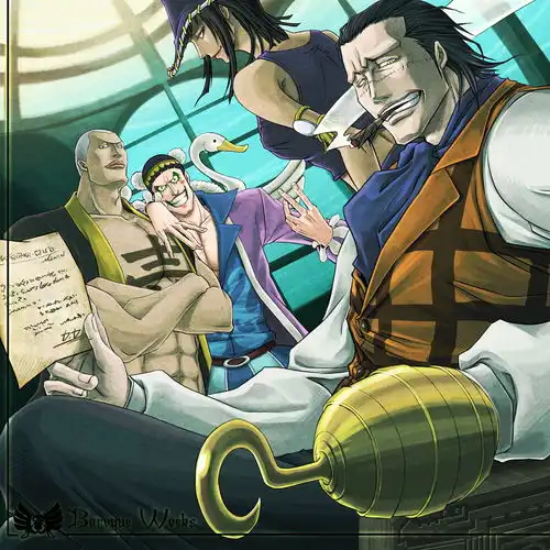  沙鳄鱼克洛克达尔同人图