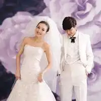  婚纱素描画图片大全微信头像图片大全