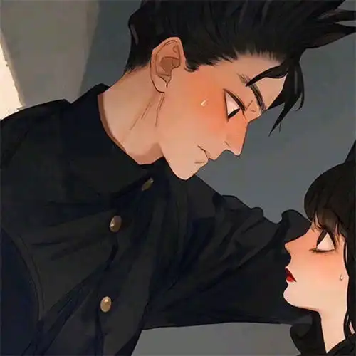 男李女孙情侣头像女头