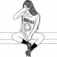  卡头像女生可爱萌黑白微信头像图片大全